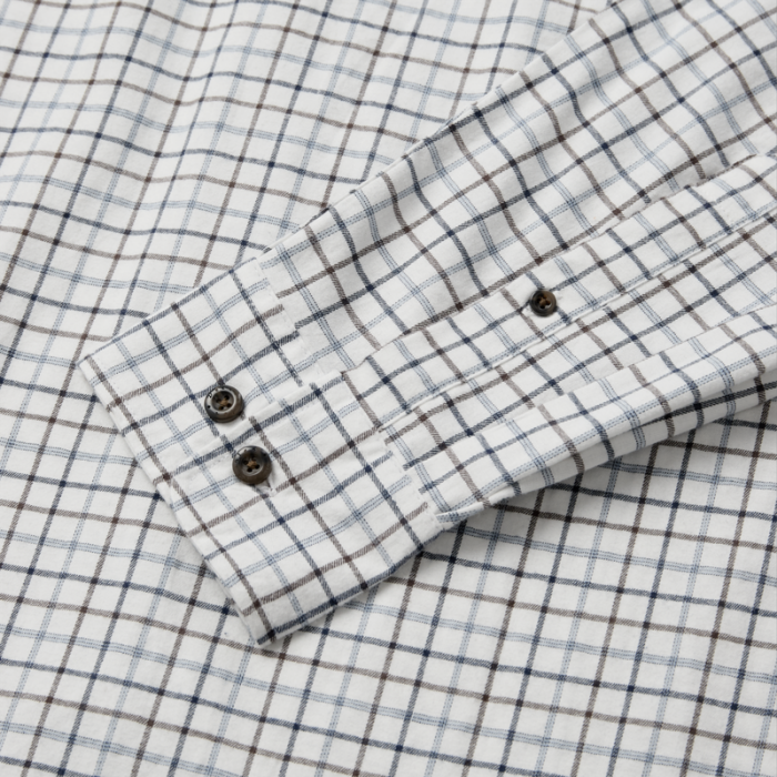 DEERHUNTER Gavin Mavi Kareli Gömlek 41/42