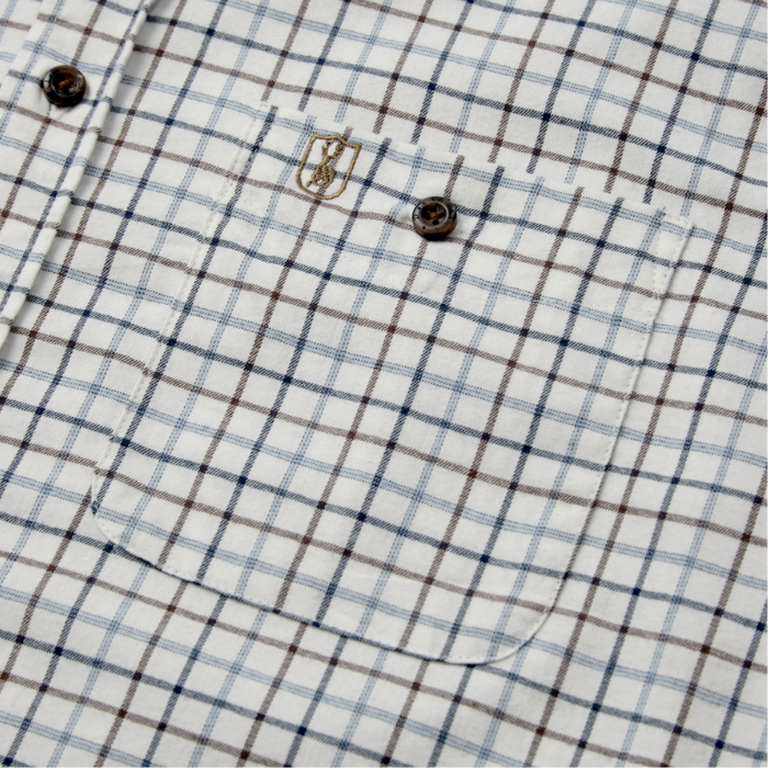 DEERHUNTER Gavin Mavi Kareli Gömlek 41/42