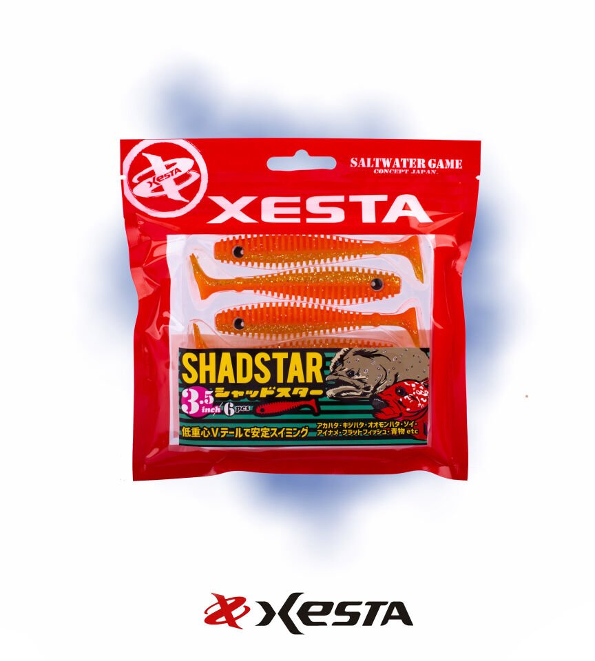 XESTA SHAD STAR SİLİKON 3.5'' 9.5CM KOGD 6P