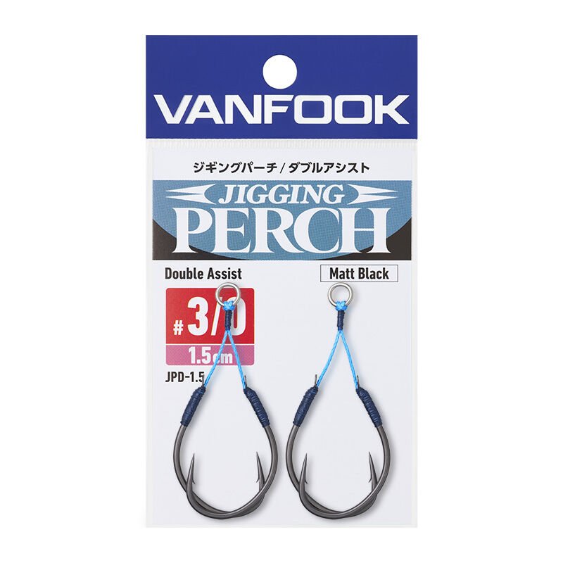 VANFOOK JP-40MB JIGGING PERCH MATT BLACK 6P #4/0