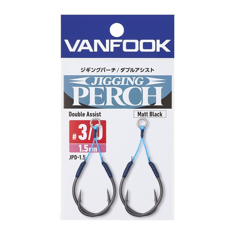 VANFOOK JP-40MB JIGGING PERCH MATT BLACK 6P #4/0
