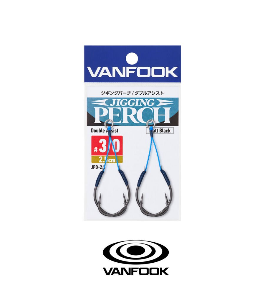 VANFOOK JPD-1.5 JIGGING PERCH DB ASIS 2.5CM 2P #3/0