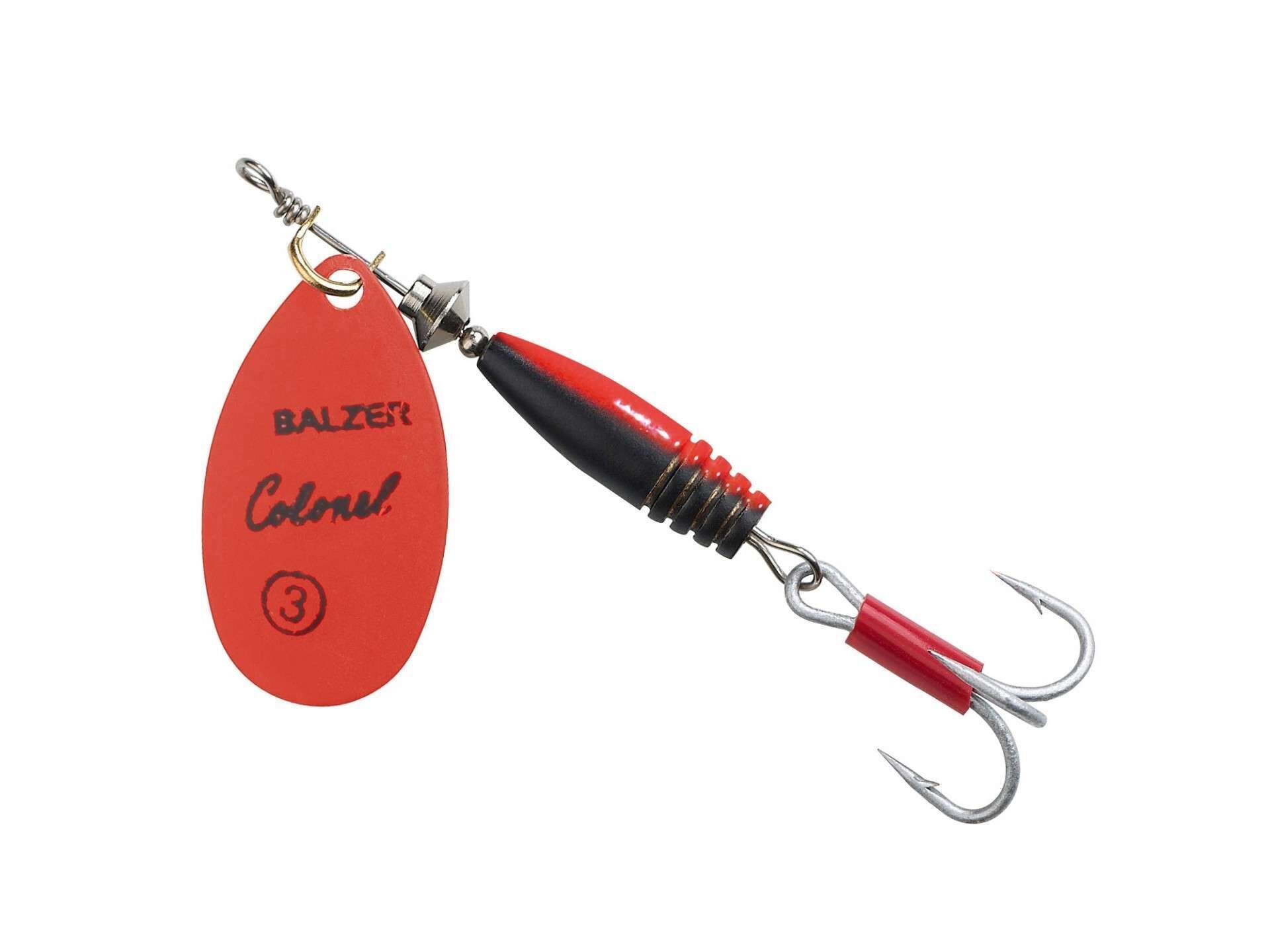 Balzer 13061 Colonel Classic Fluo Uzun Gövde Alabalık Kaşığı Standart