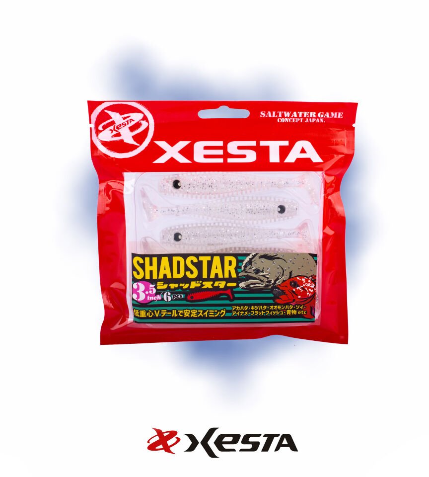 XESTA SHAD STAR SİLİKON 3.5'' 9.5CM KCL 6P