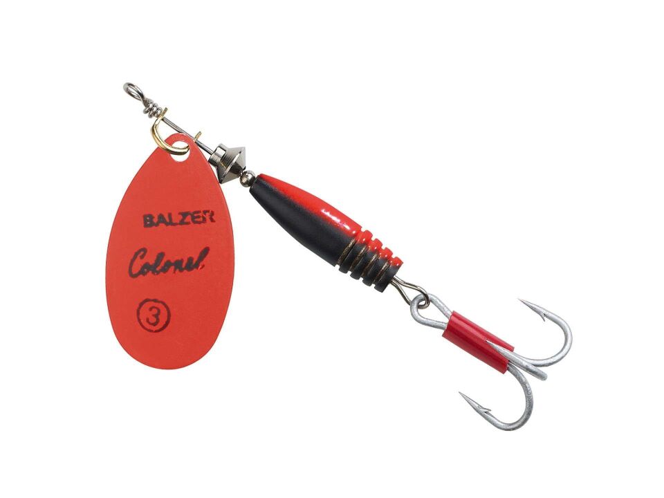 Balzer 13061 Colonel Classic Fluo Uzun Gövde Alabalık Kaşığı Standart