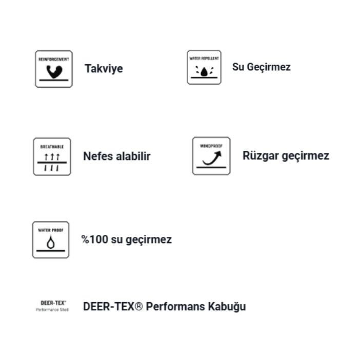 DEERHUNTER Recon Dura-Tex Membrane Turuncu Mont 52