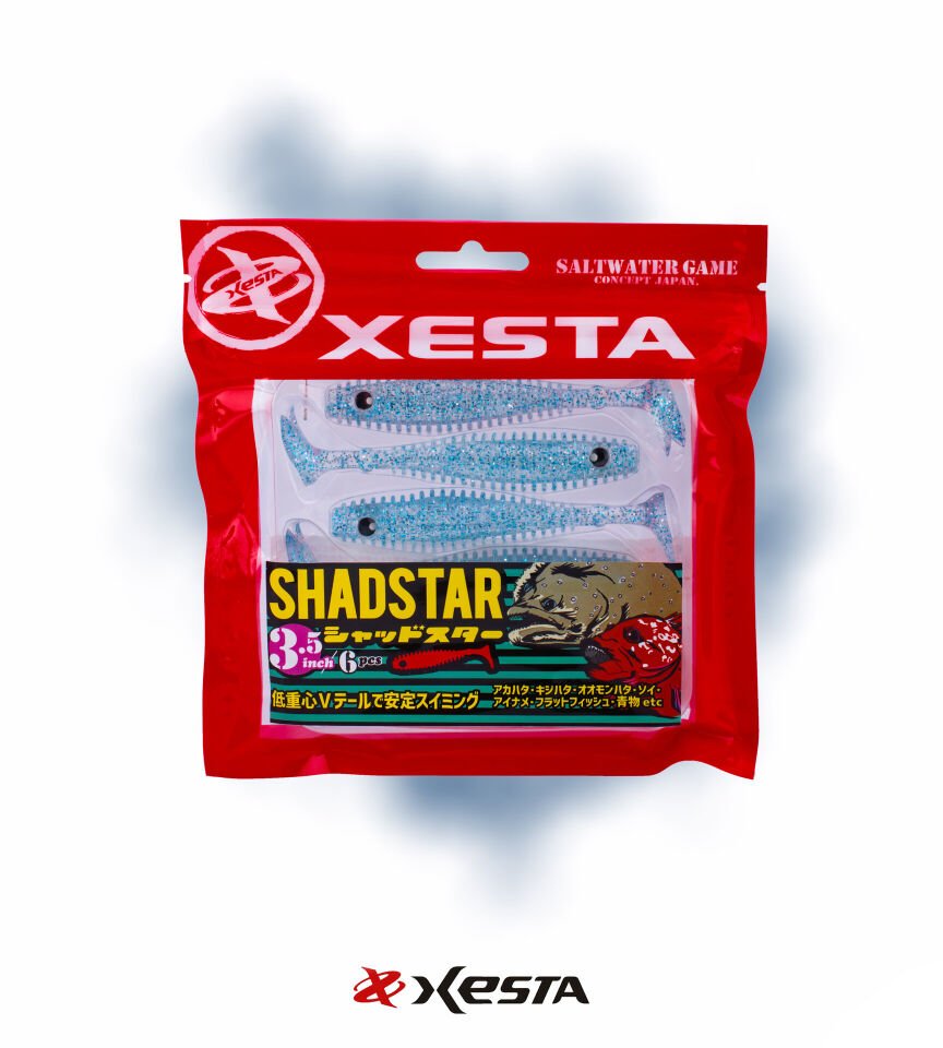 XESTA SHAD STAR SİLİKON 3.5'' 9.5CM KCB 6P