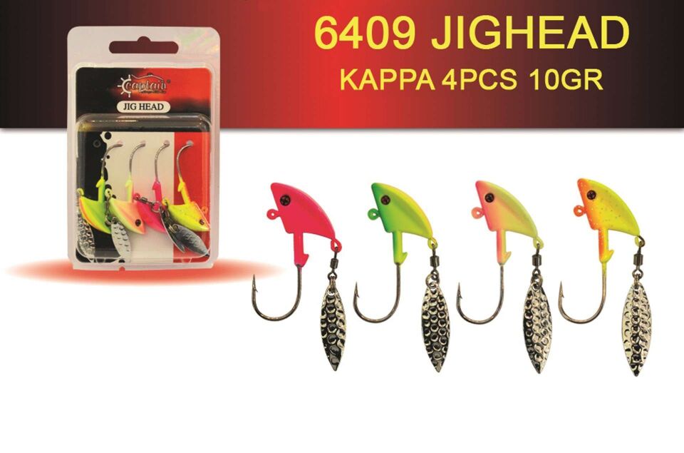 Captain Jig Head Kappa 4lü Mix Set Kaşıklı Jig Head Standart - 7 GR