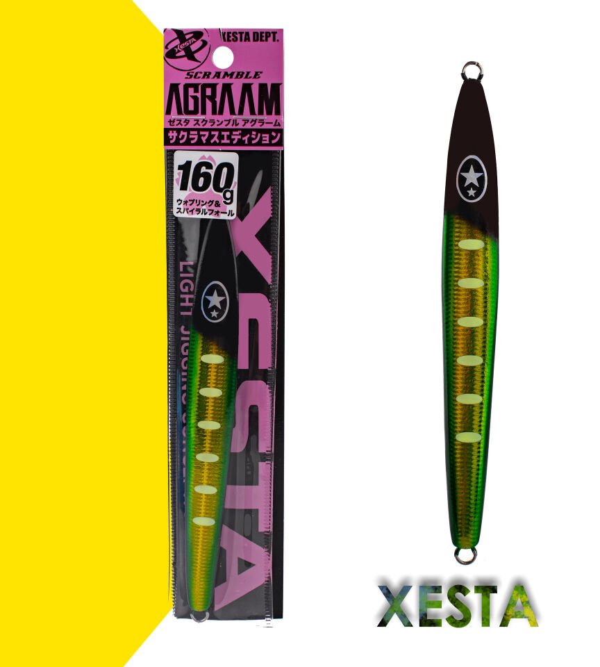 XESTA AGRAAM SAKURAMASU EDITION 160G JIG GGDBKPML