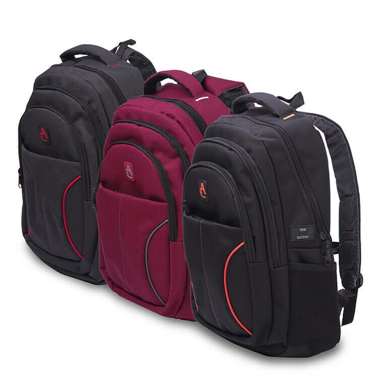 Albastar ProTech 4 Akıllı Sırt Çantası - Smart Bag ANTRASİT GRİ