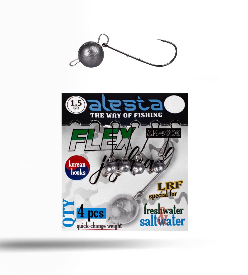 FLEX JIGHEAD HAM 4P 1.5G