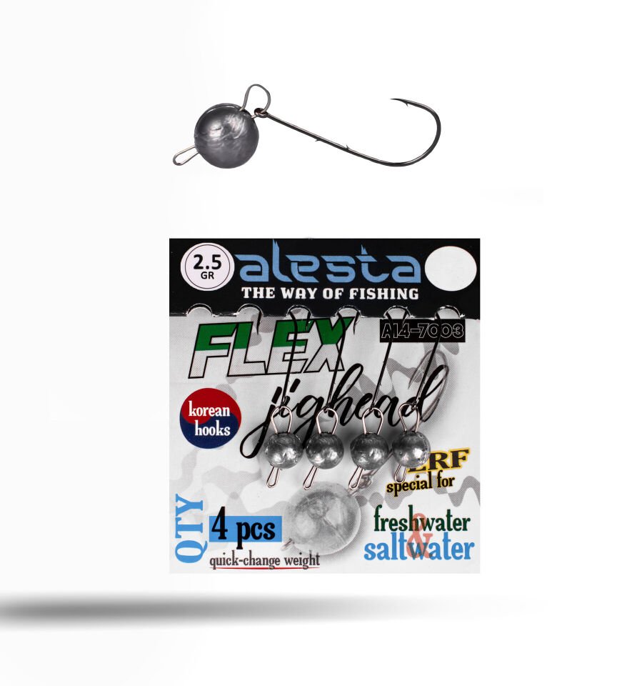 FLEX JIGHEAD HAM 4P 2.5G