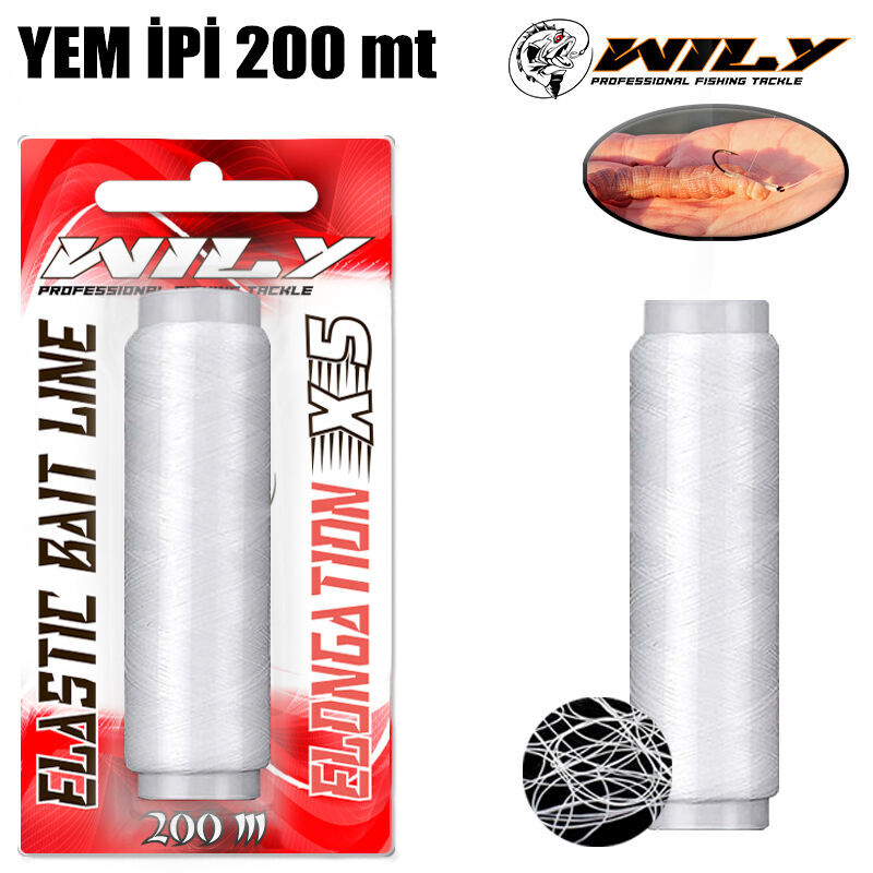 Wily Yem İpi 200 mt (0.15 ) ( Ekonomik )