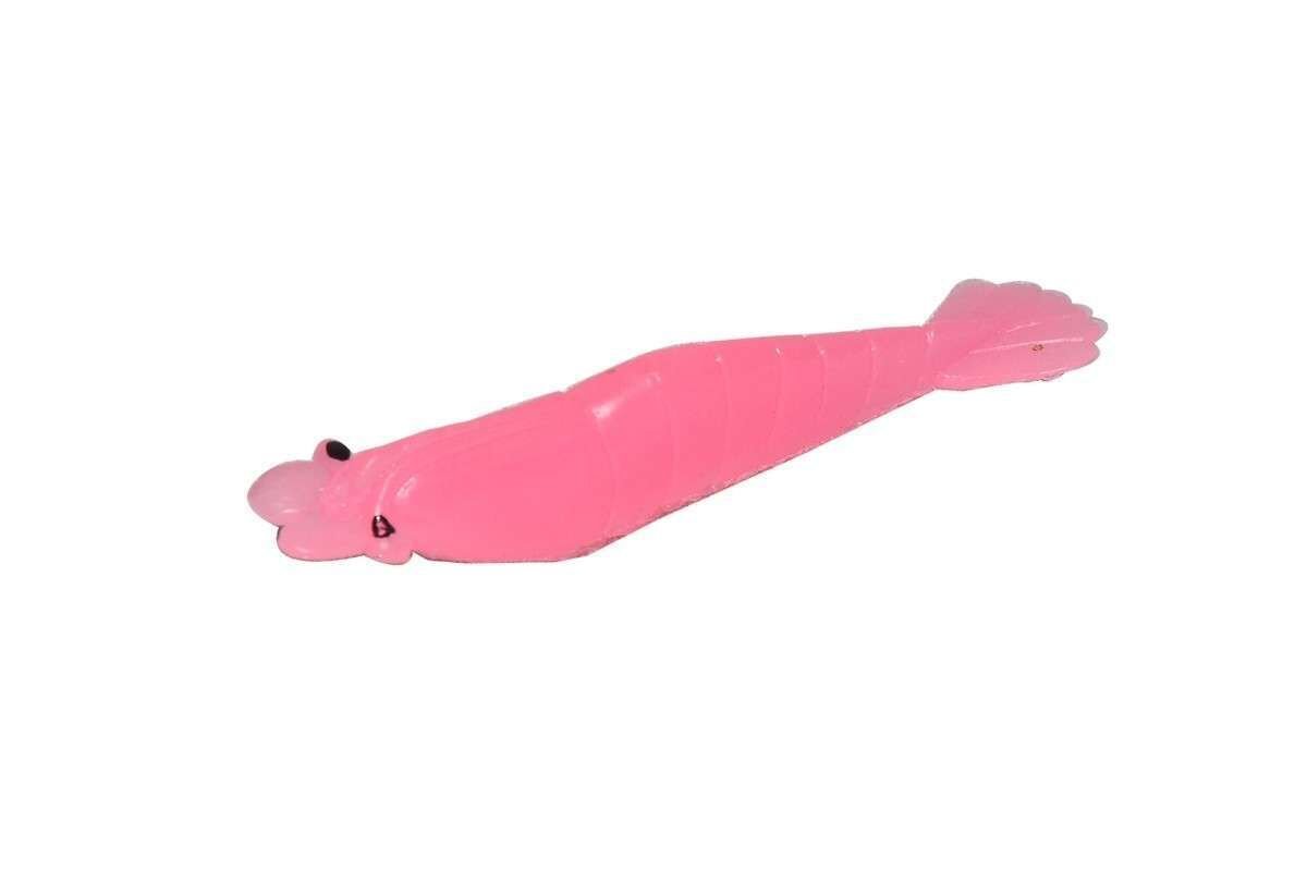 Captain 3056 Silikon Karides 8cm Suni Yem 5li Paket 002