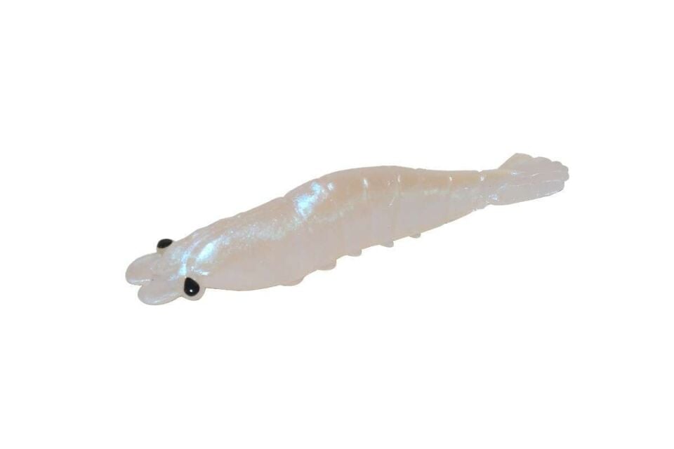 Captain 3056 Silikon Karides 8cm Suni Yem 5li Paket 001