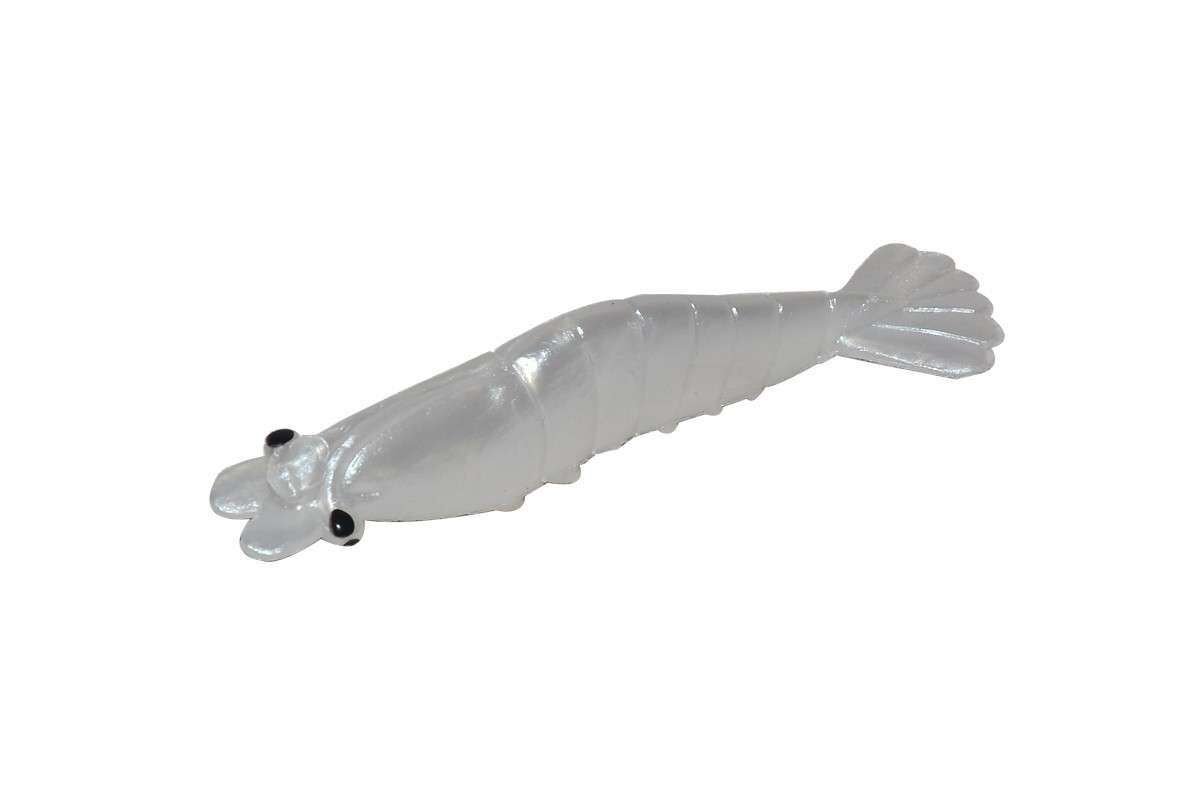 Captain 3056 Silikon Karides 8cm Suni Yem 5li Paket 003