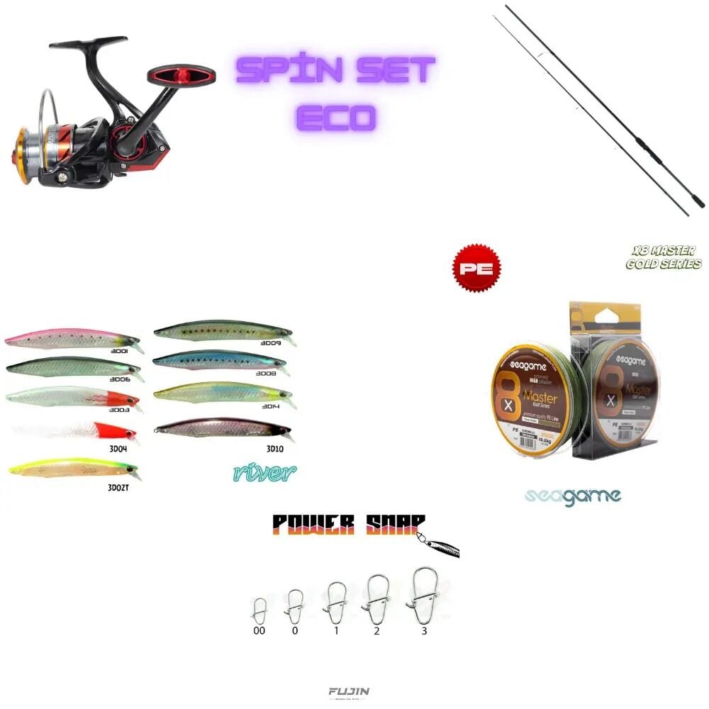 Ekonomik Spin Olta Seti Ekonomik