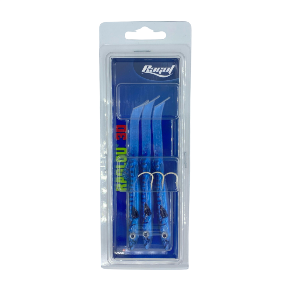 Ragot Raglou 3D Silikon Balık BM - 65MM - 3LÜ