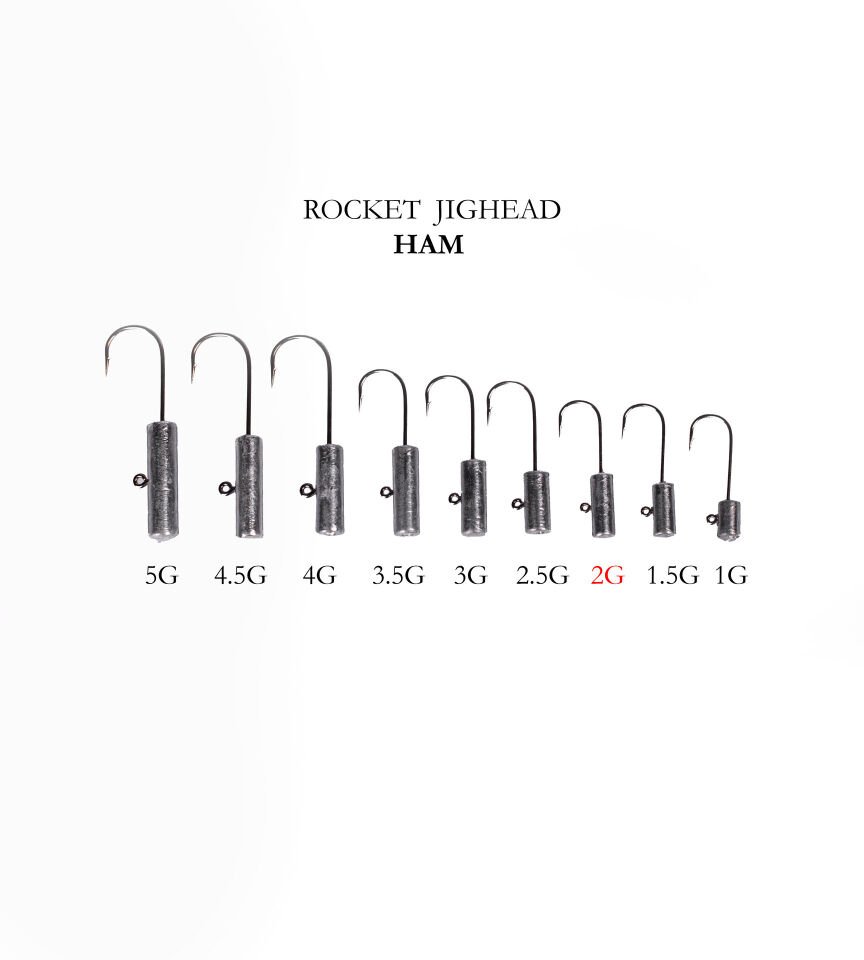 ROCKET JIGHEAD HAM 4P 2G