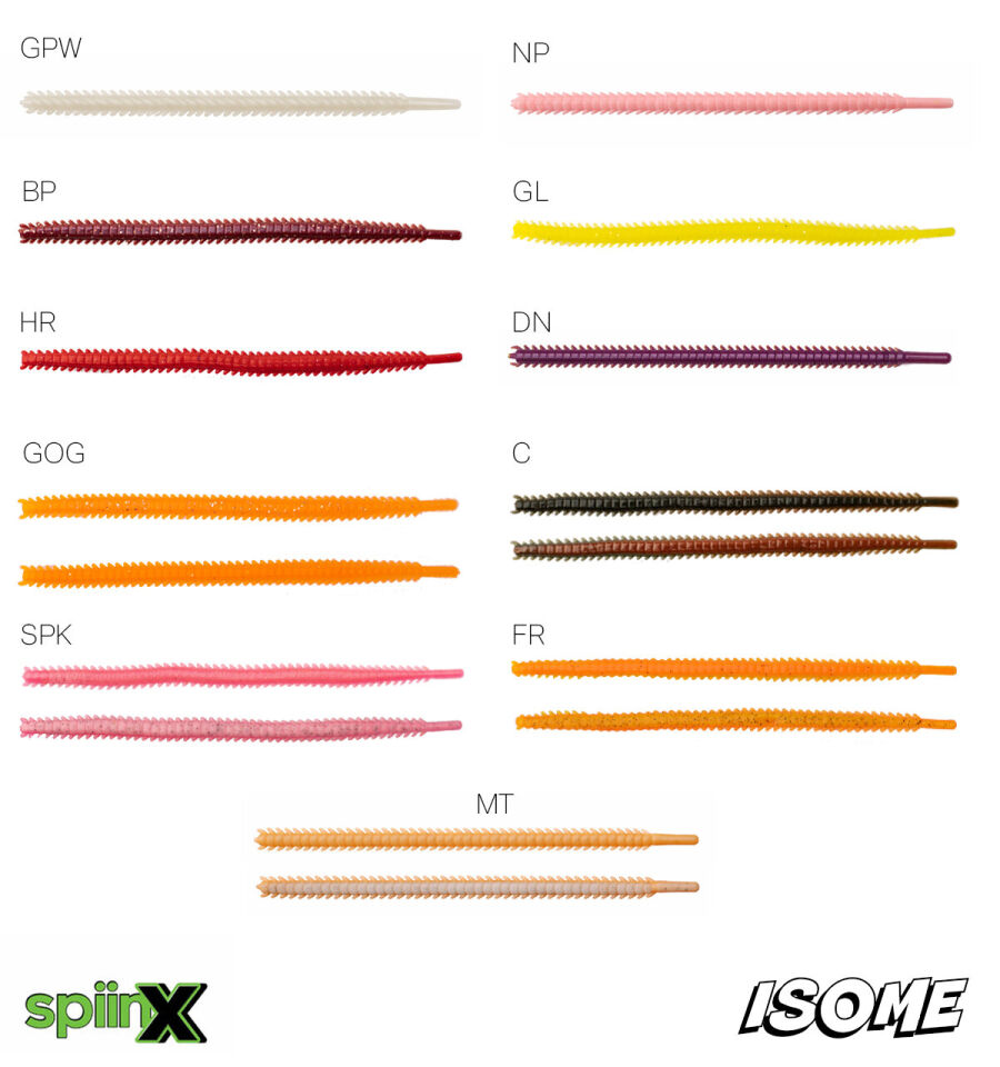 SPIINX ISOME SİLİKON 11CM 14P GLOW PEARL WHITE