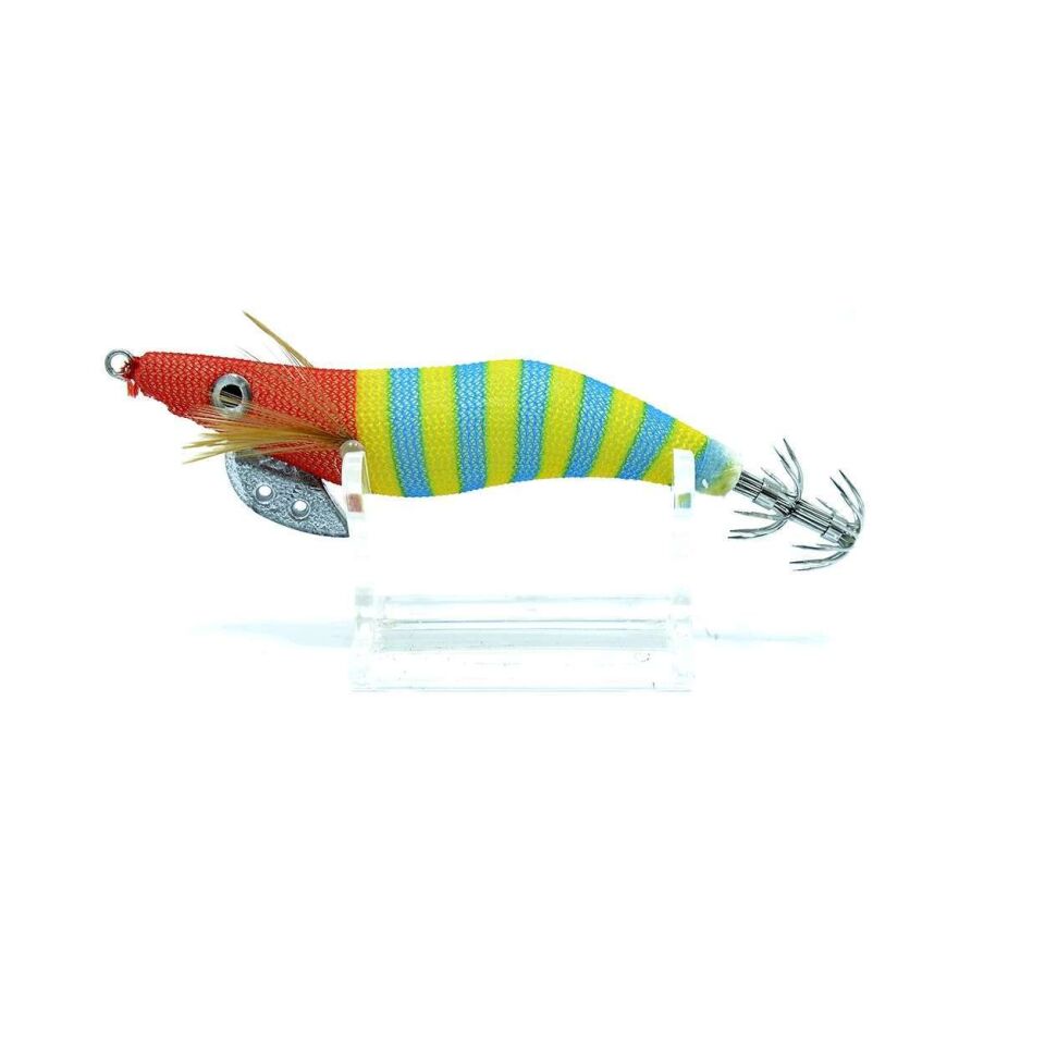 Captain 3005 Kalamar Zokası 10cm Striped Body Squid 4