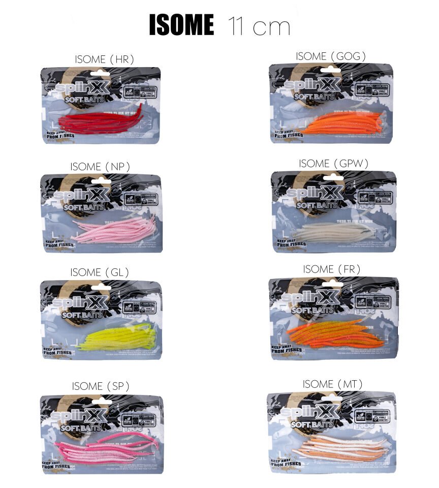 SPIINX ISOME SİLİKON 11CM 14P SUGAR PINK