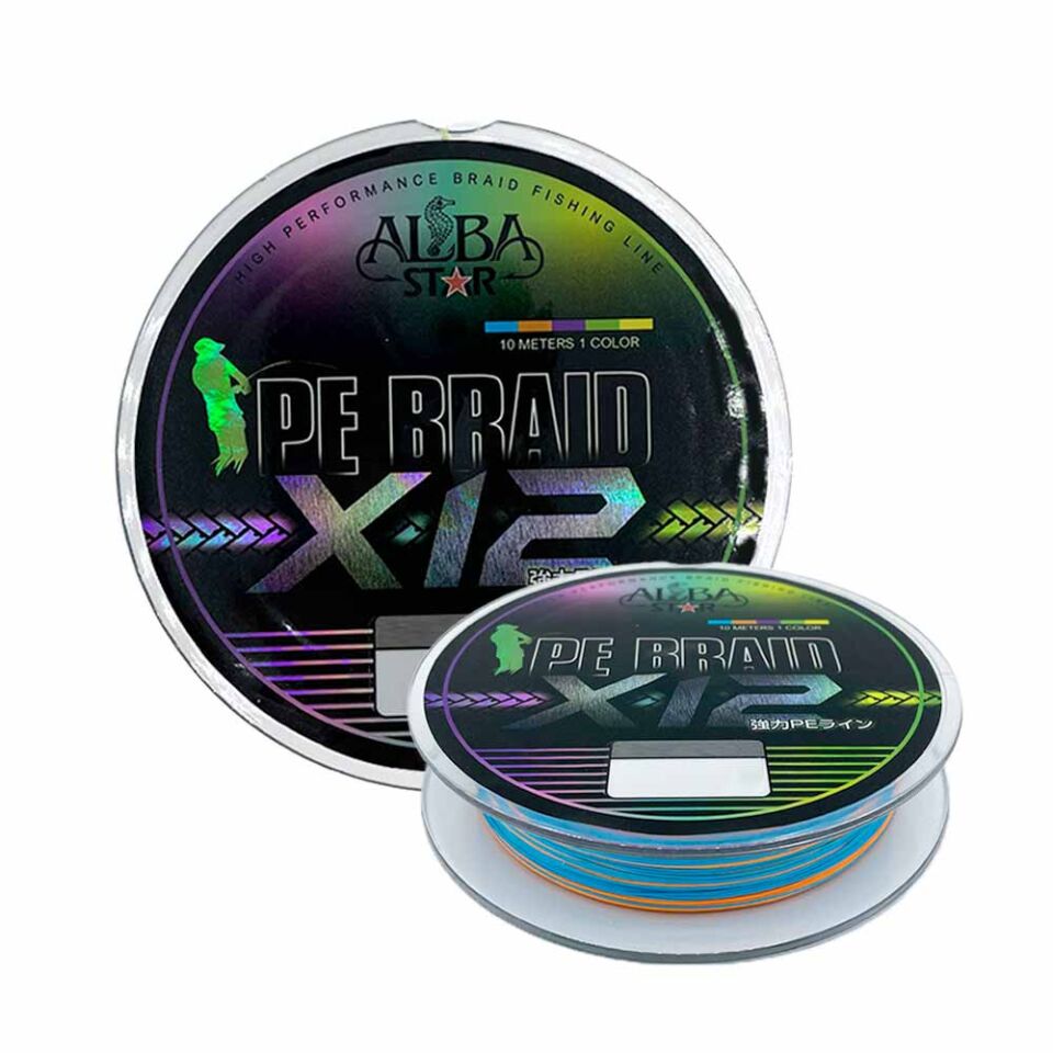 Albastar Carrier 12x Pe İp Misina MULTICOLOR - 0.21MM - 150M - 12.20KG