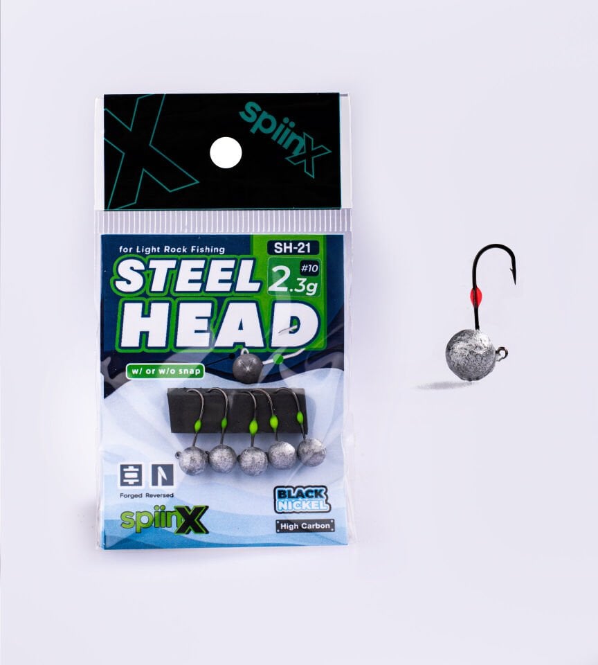 SPIINX STEEL HEAD JIGHEAD HAM 2.3G #10 5P