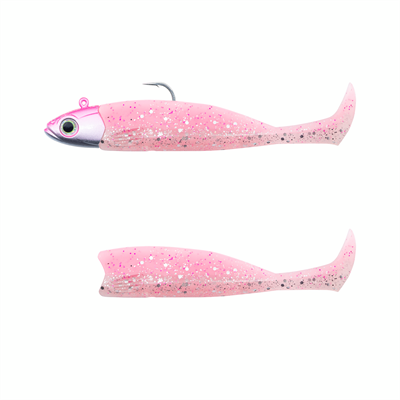 Fiiish Master Shad MS100/4 MS4522 Combo Heavy 21gr Neon Pink