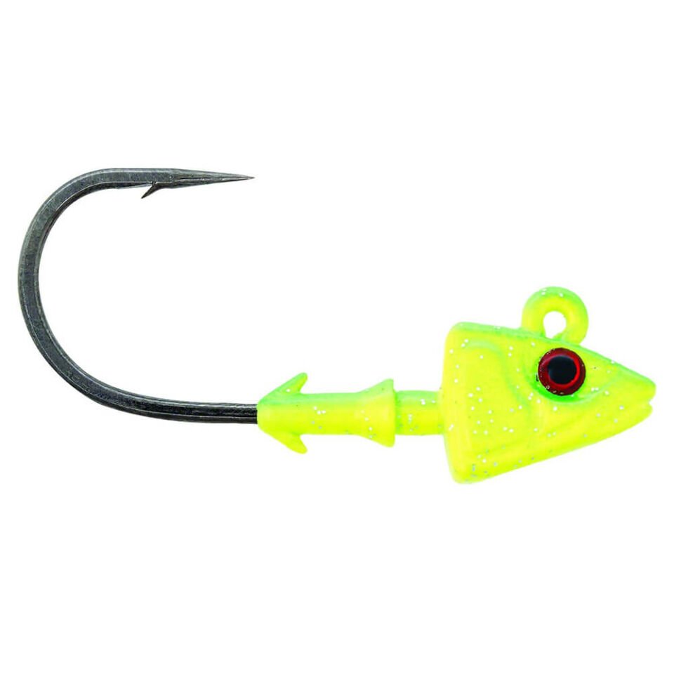 Mustad Sd824 Shad Jig Head 3.5GR - 3LU - 1-0 - CH - CHARTREUSE