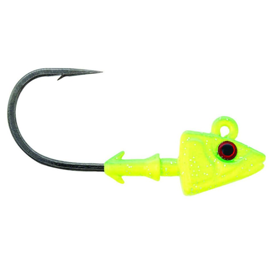 Mustad Sd824 Shad Jig Head 3.5GR - 3LU - 1-0 - CH - CHARTREUSE
