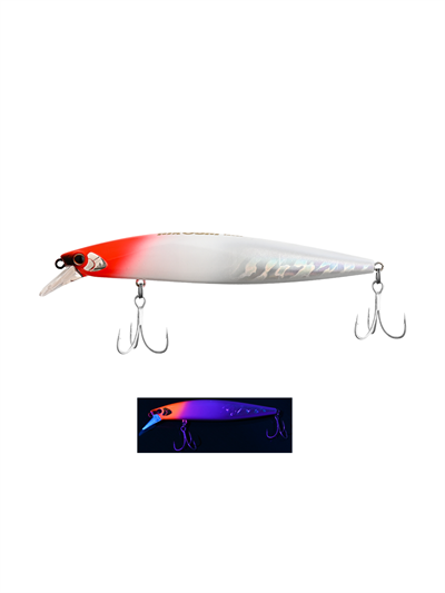 Fujin Hiroshi 120mm 21gr Slow Sinking Maket Balık 225 Nacre Redhead