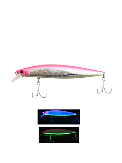 Fujin Hiroshi 120mm 21gr Slow Sinking Maket Balık 220 Sugar Lemon