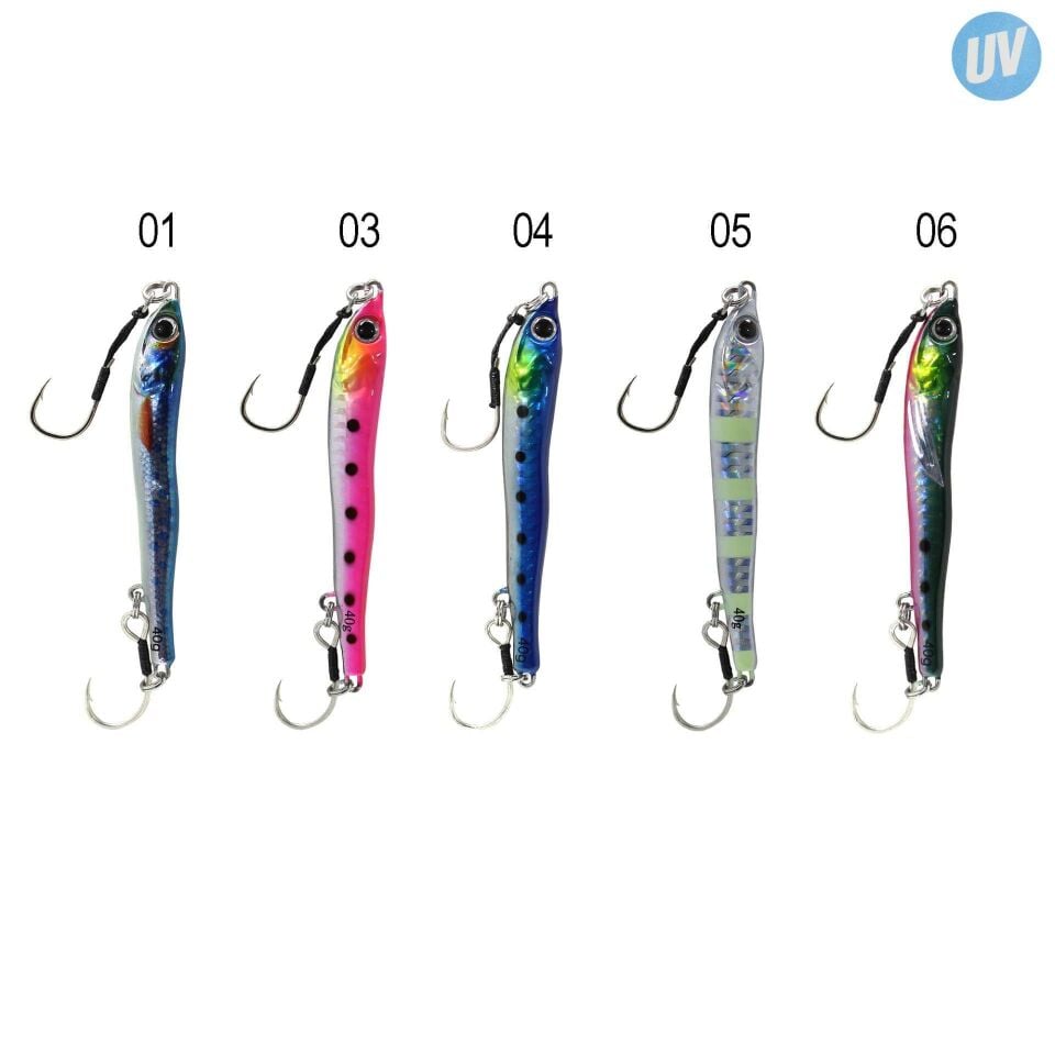 Captain 3626 Slide Jigger 30gr Light Jig Suni Yem