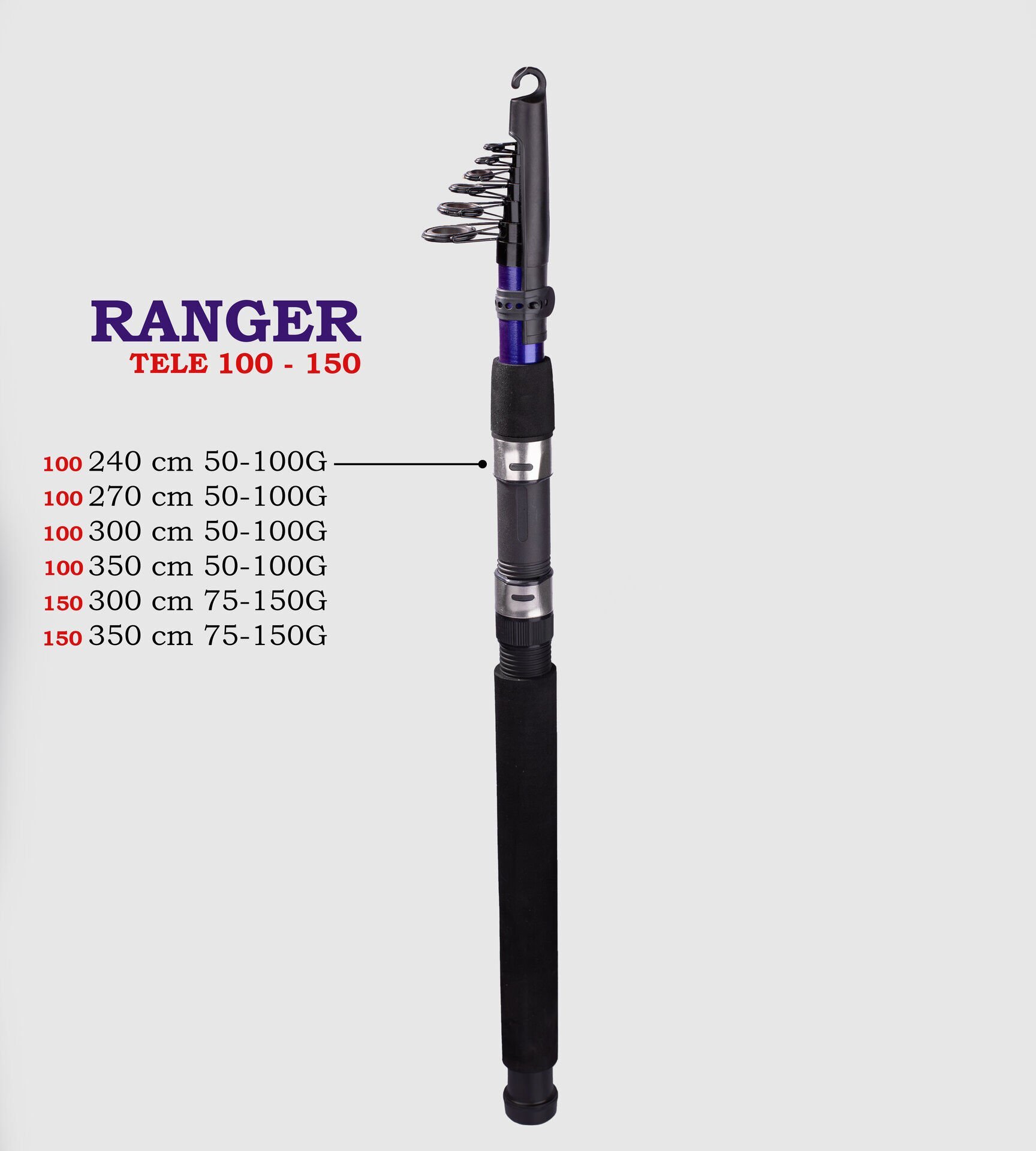RANGER 100 TELE 270 CM 50-100G