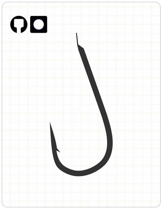 3701 MARUKAIZU ( SHORT ) #2/0 BLACK NIKEL 10P