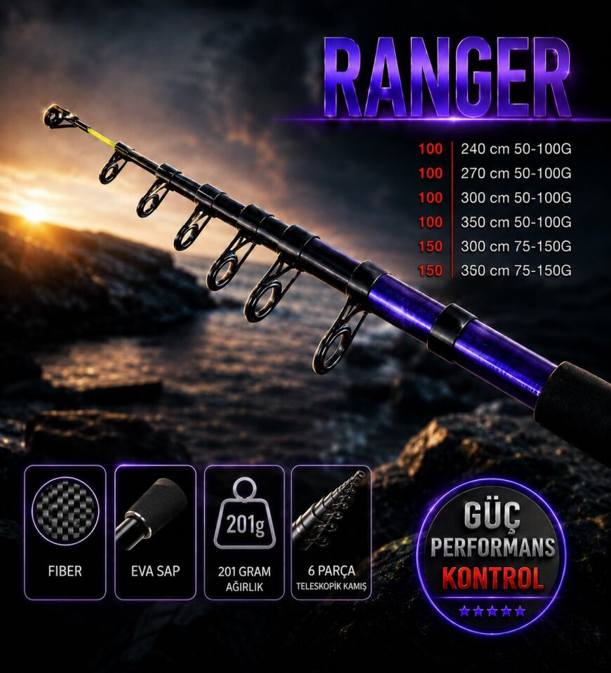 RANGER 150 X5230 TELE 300 CM 75-150G