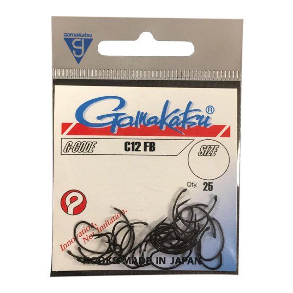 T.GAMAKATSU C12 FB Siyah No:14 Olta İğnesi 1/25