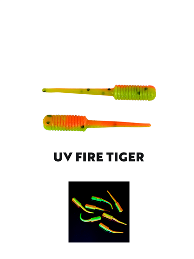 Fujin Baby FRY 2,7cm LRF Silikon Yem UV Fire Tiger
