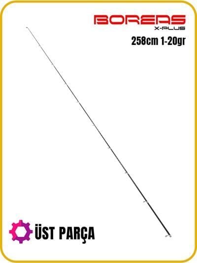 Fujin Boreas 258cm 1-20gr Üst Parça