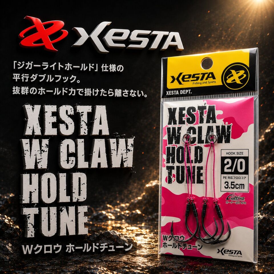 XESTA W CLAW HOLD TUNE ASSIST IĞNE DOUBLE 3.5 CM #2/0 2P