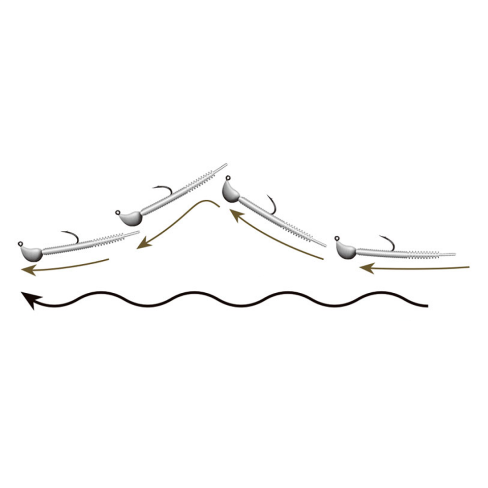 JUNGLEGYM J301 CAROUSEL JIG HEAD 0.6GR (5AD)