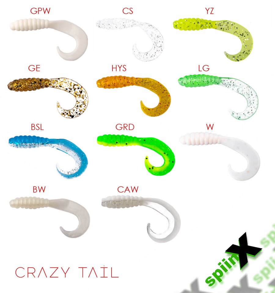 SPIINX CRAZY TAIL KUYRUK 7.5CM 10P YUZU