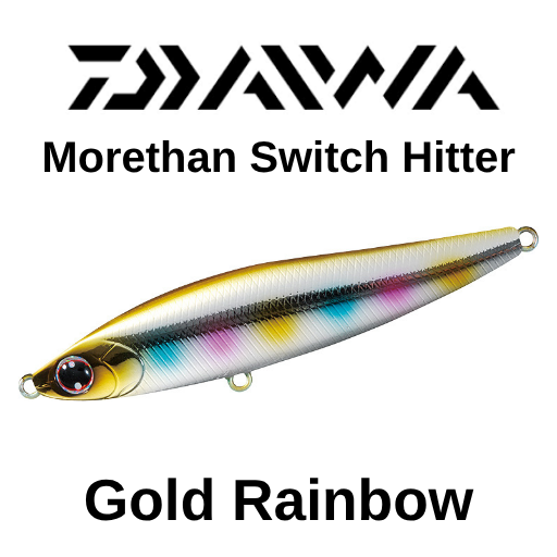 Daiwa Morethan Switch Hitter 85S - Rattlin' W Gold Rainbow
