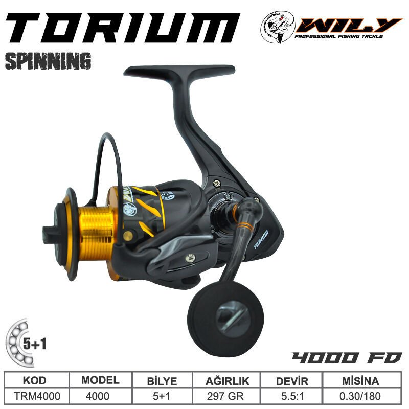 Wily Torium Olta Makinası 5+1 bb 4000