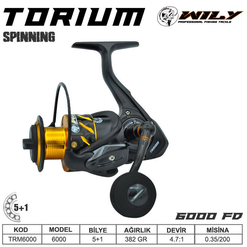 Wily Torium Olta Makinası 5+1 bb 6000