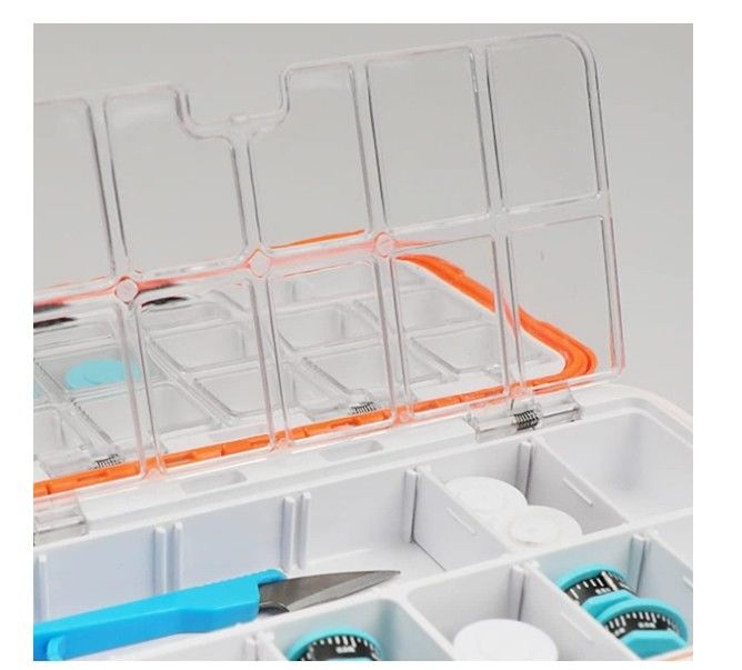 Captain 7245 Profesyonel LRF Malzeme Kutusu 16x9x4.5cm