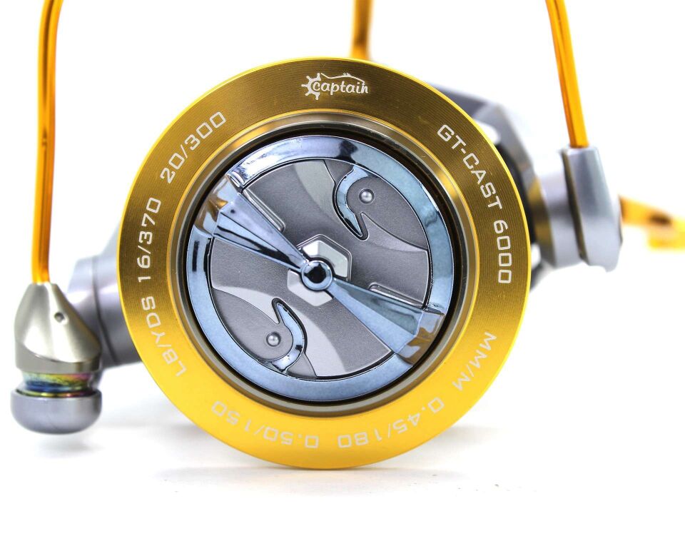 Captain GT-Cast Metal 6000 Tekne Makinesi 8+1 BB