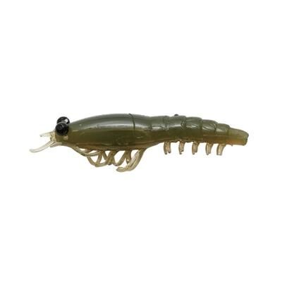 NIKKO DAPPY SRUEBI SHRIMP 76MM GREENSİLİKON YEM