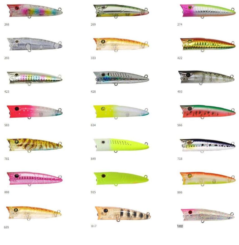 Zipbaits Popper 68mm Su Üstü Poping 83gr Maket Balık